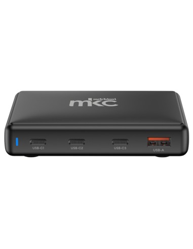 Caricatore USB 140W 23USB-C+ 1 USB-A Nero -Mkc 491929606 MKC ADATTATORI-CARICATORI DA VIAGGIO E FINDER