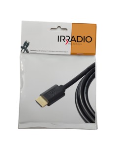 Cavo HDMI V1.4b 4K Ultra HD serie Silver lunghezza 5mt. - Irradio 149029230 IRRADIO ADATTATORI-CAVI-ORGANIZZACAVI