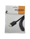 Cavo HDMI V1.4b 4K Ultra HD serie Silver lunghezza 3mt.-Irradio 149029199