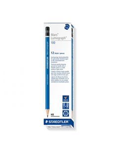 Matita grafite Mars Lumograph 100-HB Staedtler 100-HB 2