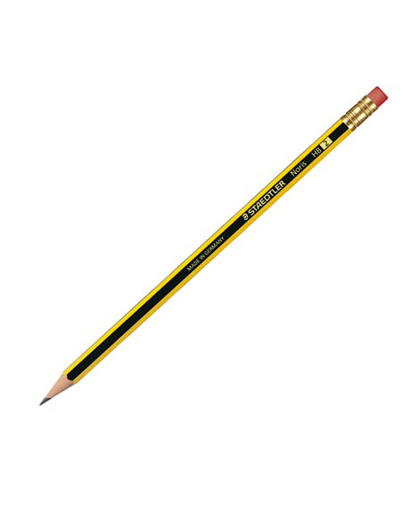 Matite grafite c/gommino Noris 122-HB Staedtler 122HB