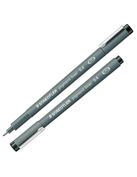 Pennarello Pigment Liner 308 nero 0,4mm Staedtler 308 04-9 STAEDTLER PENNE DISEGNO TECNICO
