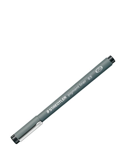 Pennarello Pigment Liner 308 nero 0,5mm Staedtler 308 05-9 STAEDTLER PENNE DISEGNO TECNICO