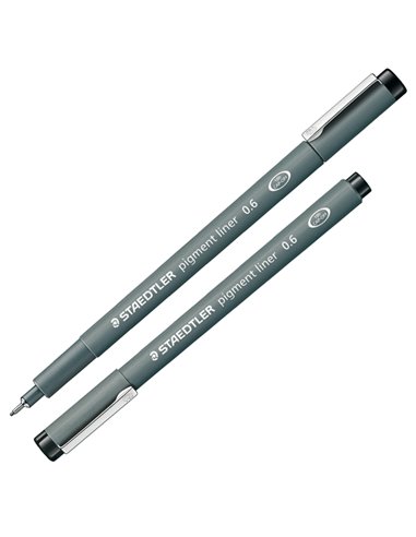 Pennarello Pigment Liner 308 nero 0,6mm Staedtler 308 06-9