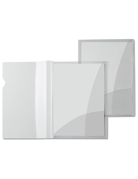 5 CARTELLINE C/TASCHE CAPRI 69/2 21X29,7 PVC CRISTALLO 26069202 SEI ROTA CARTELLINE CON TASCHE