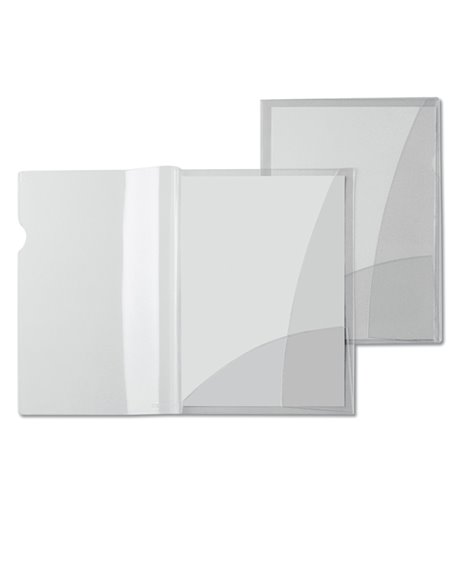 5 CARTELLINE C/TASCHE CAPRI 69/2 21X29,7 PVC CRISTALLO 26069202 SEI ROTA CARTELLINE CON TASCHE