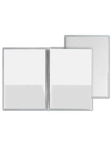 5 CARTELLINE C/TASCHE CAPRI 69/T2 21X29,7 PVC CRISTALLO 26069002 SEI ROTA CARTELLINE CON TASCHE