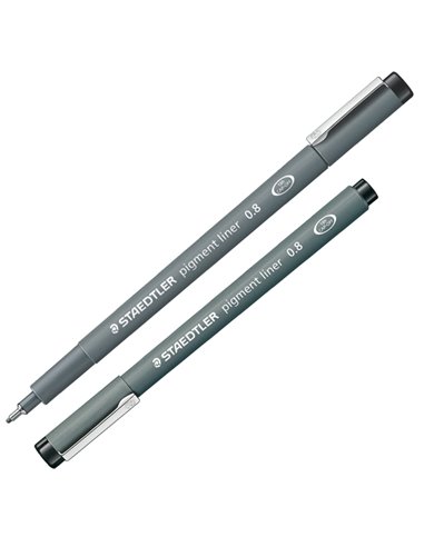 Pennarello Pigment Liner 308 nero 0,8mm Staedtler 308 08-9
