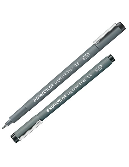 Pennarello Pigment Liner 308 nero 0,8mm Staedtler 308 08-9