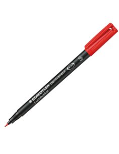 PENNARELLO LUMOCOLOR PERMANENT 313 SF 0.4MM ROSSO 313-2 STAEDTLER PERMANENTI