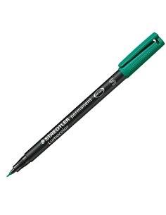 PENNARELLO LUMOCOLOR PERMANENT 313 SF 0.4MM VERDE 313-5 STAEDTLER PERMANENTI