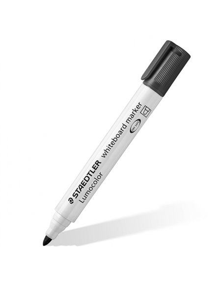 PENNARELLO LUMOCOLOR 351 NERO P.TONDA PER LAVAGNE CANCELLABILI 351-9