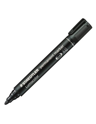 MARCATORE LUMOCOLOR PERMANENT 352 NERO P.TONDA STAEDTLER 352-9 STAEDTLER PERMANENTI