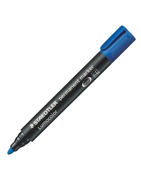 MARCATORE LUMOCOLOR PERMANENT 352 BLU P.TONDA STAEDTLER 352-3 STAEDTLER PERMANENTI