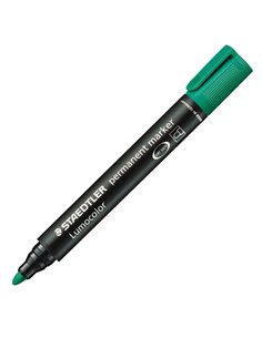 MARCATORE LUMOCOLOR PERMANENT 352 VERDE P.TONDA STAEDTLER 352-5 STAEDTLER PERMANENTI