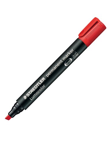MARCATORE LUMOCOLOR PERMANENT 350 ROSSO P.SCALPELLO STAEDTLER 350-2 STAEDTLER PERMANENTI