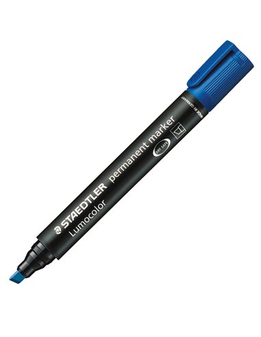 MARCATORE LUMOCOLOR PERMANENT 350 BLU P.SCALPELLO STAEDTLER 350-3 STAEDTLER PERMANENTI