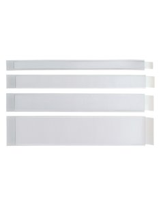 10 PORTAETICHETTE ADESIVE IES L40 40X300MM SEI 310040 SEI ROTA PORTAETICHETTE-CAVALIERINI