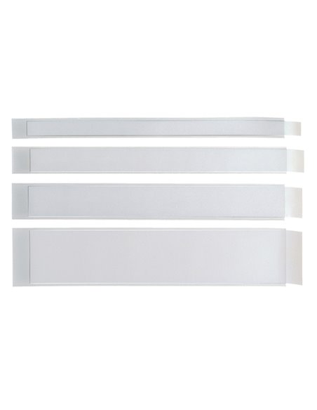10 PORTAETICHETTE ADESIVE IES L40 40X300MM SEI 310040 SEI ROTA PORTAETICHETTE-CAVALIERINI