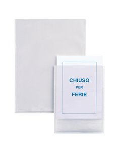 5 BUSTE AUTOADESIVE IESTI A5 15X21CM TRASPARENTI 321116 SEI ROTA BUSTE PER USI DIVERSI E DEDICATI