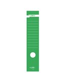 Busta 10 copridorso CDR-C carta adesiva verde 7x34,5cm SEI ROTA 58012705