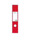 Busta 10 copridorso CDR PVC adesivi rosso 7x34,5cm SEI ROTA 58012532