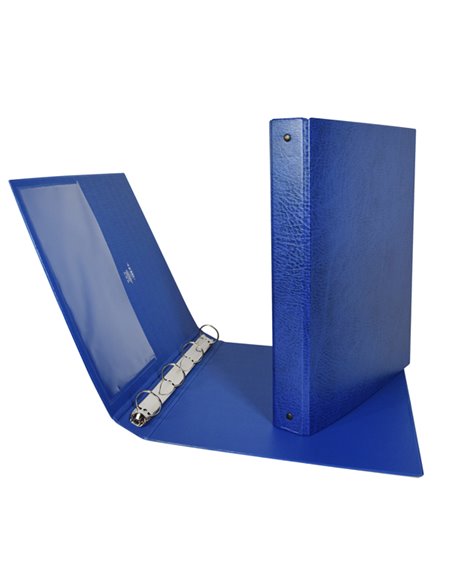 Raccoglitore STELVIO 25 A4 4R blu 22x30cm SEI ROTA 36254407 SEI ROTA RACCOGLITORI AD ANELLI