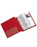 Raccoglitore STELVIO 50 A4 4D rosso 22x30cm SEI ROTA 36504012