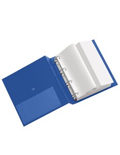 Raccoglitore STELVIO 65 A4 4Q blu 22x30cm SEI ROTA 36654007 SEI ROTA RACCOGLITORI AD ANELLI