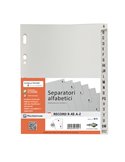 SEPARATORE ALFABETICO A-Z PPL 15X21 RECORD RA5A-Z SEI ROTA 581500