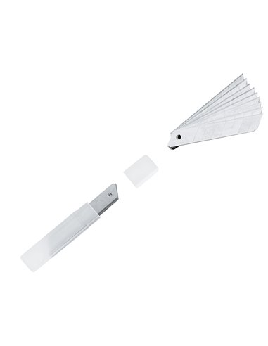 TUBETTO 10 LAME PER CUTTER GRANDE 17MM MB-501 LEBEZ MB-501 LEBEZ CUTTER-LAME-PIANI ANTITAGLIO