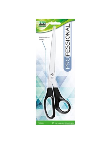 Forbici 4334 Professional 25cm lama acciaio inox impug.asimmetrica LEBEZ 4334L LEBEZ FORBICI