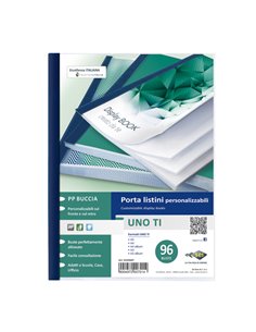 Portalistini personalizzabile UnoTI 22x30cm 96 buste Sei Rota 55229607