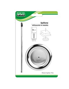 SPILLONE INFILZACARTE METALLO C/CAPPUCCIO ART.93 093