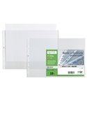 10 buste forate ATLA T 150 42x30cm liscio A3 Album SEI ROTA 664215