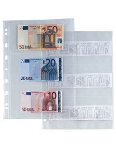 10 buste forate ATLA 6S 21x29,7 porta scontrini fiscali/banconote SEI ROTA 662217 SEI ROTA BUSTE PER USI DIVERSI E DEDICATI