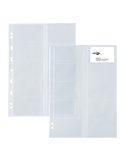 10 buste forate ATLA CARD 21x29,7cm porta 20 biglietti visita SEI ROTA 662131