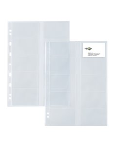 10 buste forate ATLA CARD 21x29,7cm porta 20 biglietti visita SEI ROTA 662131 SEI ROTA BUSTE PER USI DIVERSI E DEDICATI