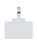100 portanome Pass 3E 9,5x6cm c/clip in metallo Sei Rota 318005