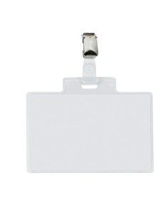 100 portanome Pass 4E 11x7cm c/clip in metallo Sei Rota 318214 SEI ROTA PORTABADGE E ACCESSORI