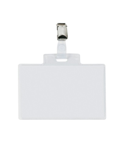 100 portanome Pass 4E 11x7cm c/clip in metallo Sei Rota 318214 SEI ROTA PORTABADGE E ACCESSORI