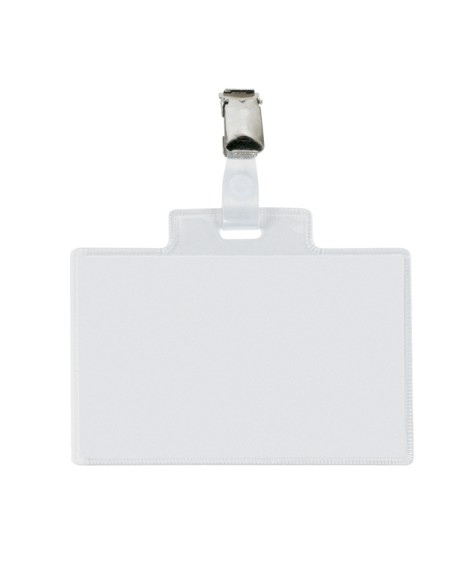 100 portanome Pass 4E 11x7cm c/clip in metallo Sei Rota 318214 SEI ROTA PORTABADGE E ACCESSORI