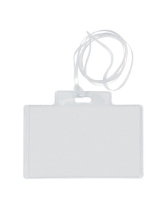 100 portanome Pass 3EC 9,5x6cm c/cordoncino Sei Rota 318006 SEI ROTA PORTABADGE E ACCESSORI