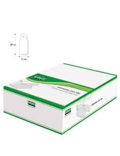 SCATOLA 1000 ETICHETTE CON FILO A385 (11X29MM) A385