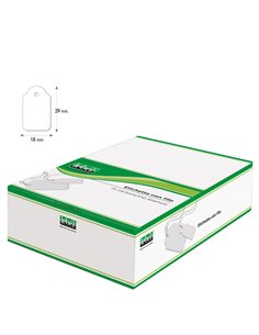 SCATOLA 1000 ETICHETTE CON FILO A389 (18X29MM) A389 LEBEZ ETICHETTE IDENTIFICATIVE-CON FILO
