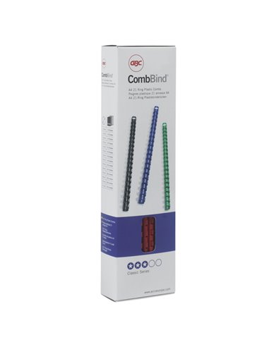 SCATOLA 100 DORSI SPIRALE 12MM BIANCO 21 ANELLI 4028197 GBC DORSI PER RILEGATURA