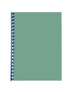 SCATOLA 100 DORSI SPIRALE 12MM BLU 21 ANELLI 4028237 GBC DORSI PER RILEGATURA 2