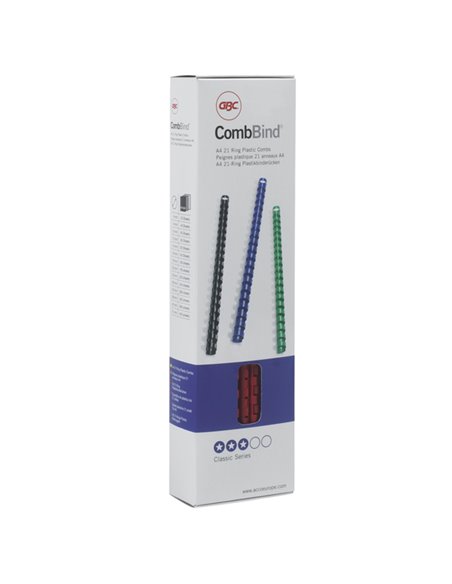 SCATOLA 50 DORSI SPIRALE 25MM BIANCO 21 ANELLI 4028202