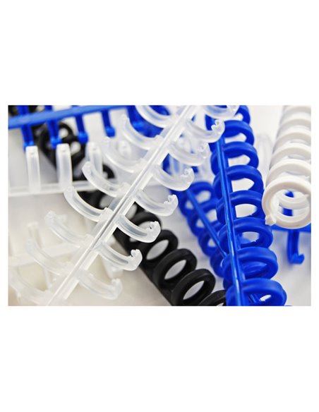 SCATOLA 50 DORSI ClickBind 12mm BIANCO RIAPRIBILE 388057E IBICO DORSI PER RILEGATURA