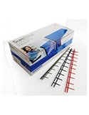 SCATOLA 100 PETTINI SUREBIND 50MM 10 DENTI NERO 1132886